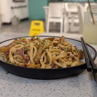 Vegan noodles at Holy Dumpling! in Colombo