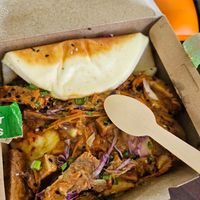 Bao bun at Holy Dumpling! in Colombo