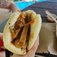 Bao bun at Holy Dumpling! in Colombo