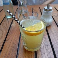 Homemade Ginger Lemonade at Oxymoron in Berlin
