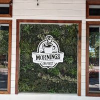 Outside at Mornings on First in Livermore