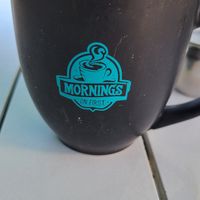 Brewed Coffee was delicious at Mornings on First in Livermore