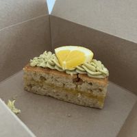 Orange pistachio cake  at Nádúr Deli  in Cork