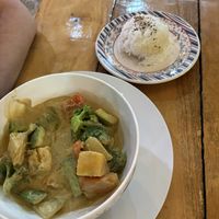 Veggie curry  at Anthony's Asian Cuisine in Tamarindo