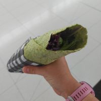 Falafel wrap at SYD - Veloce Cafe - T2 in Mascot