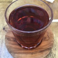 Turkish tea  at Kahve 6 in Istanbul