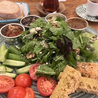 Breakfast set  at Kahve 6 in Istanbul