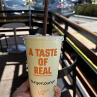 Vanilla dairy free shake   at Burger Lounge in Campbell