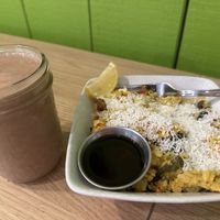 Kitchari and The Hook Smoothie  at The Green Moustache - Lorimer Rd in Whistler