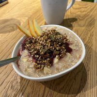 Morning Glory Oatmeal at The Green Moustache - Lorimer Rd in Whistler