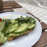 Avo on toast   at Yanetta in Porto