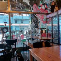 Christmas Decorations at Jungle Joy Bar - Restaurant in Gzira