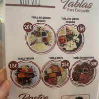 Boards  at Vino vidi vici in Tenerife