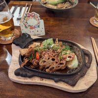 Vegan sizzler at Viet Soul in Manchester