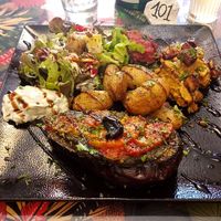 Plat du jour at La Droguerie in Vernoux-en-vivarais