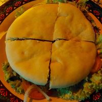 Beirute de falafel at Maktub Comida Arabe Artesanal in Joao Pessoa