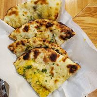 Vegan Aloo prantha at Namaste India in Chatan
