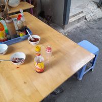 Outside seating at Pho Hue Buddhist Temple - Chùa Phổ Huệ - Phổ Huệ Bửu Tự in Ho Chi Minh City