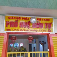 Name and address at Pho Hue Buddhist Temple - Chùa Phổ Huệ - Phổ Huệ Bửu Tự in Ho Chi Minh City