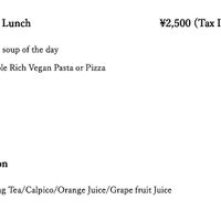 MENU
 at  Kyu-hondō-tei - 古民家バル 旧本藤邸 in Kurashiki