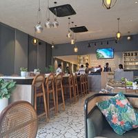 Inside at Opso Cafe in Jaipur