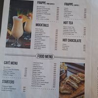 Drinks at Opso Cafe in Jaipur