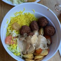 Falafel Bowl mit Reis  at Sahara Sudanese Street Food - Steglitz in Berlin