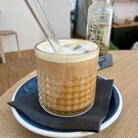 ColdBrew Latte  at Fauna x Flora Café in Leipzig