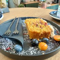 Carrot Cake  at Fauna x Flora Café in Leipzig