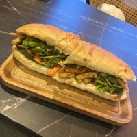 Vegan banh mi   at Pho 80 in South East London