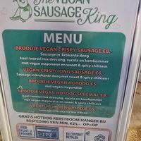 Veganworld, Hasselt, Kerstbeurs at The Vegan Sausage King in Rotterdam