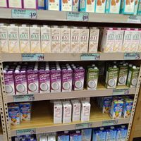 Plant milks at Trader Joe's in Naples