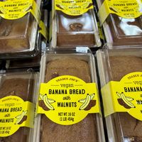 Vegans banana bread at Trader Joe's in Gainesville