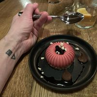 Beetroot cake (CHF 11.-)  at Zebra in Bern