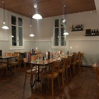 Zebra restaurant inside with more lights    at Zebra in Bern