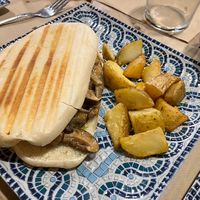 Bocadillo cubanito de setas  at Mestiça NewClassic in Cordoba