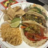 One of each taco😄 at Pinches Tacos in Las Vegas