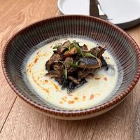 Ceviche de hongos at Zombra Restaurante in Medellin