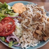 Veganer Dönerteller at Dilgelay in Stuttgart