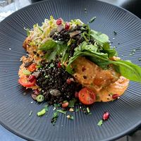 Hauptgang: Süsskartoffel 😍  at Das Reiskorn in Stuttgart