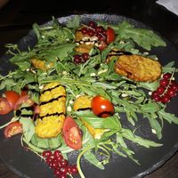 Tempeh caprese at Das Reiskorn in Stuttgart