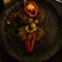 Tomatoe Rice balls at Das Reiskorn in Stuttgart