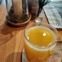 Organge juice at Biobäckerei Wagner in Tiefenbach