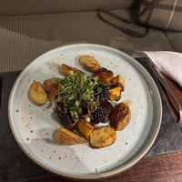 Salt baked baby beetroots  at Chaloners Restaurant in Guisborough