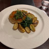 Carrot tarte tatin  at Chaloners Restaurant in Guisborough