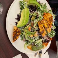 Blacken chicken- less salad! Delicious!  at Earth Bistro in Cleveland