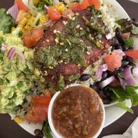 EBC Vegan Steak bowl   at Earth Bistro in Cleveland