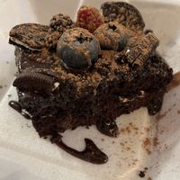 Chocolate Oreo cake!  at Earth Bistro in Cleveland