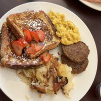 French toastt  at Earth Bistro in Cleveland
