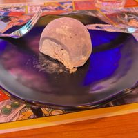 Mochi  de mirtilo vegan 😋  at Ramen Shifu - Expo in Lisbon